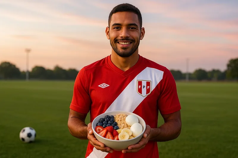 ¿Qué comen los futbolistas peruanos antes de un partido?