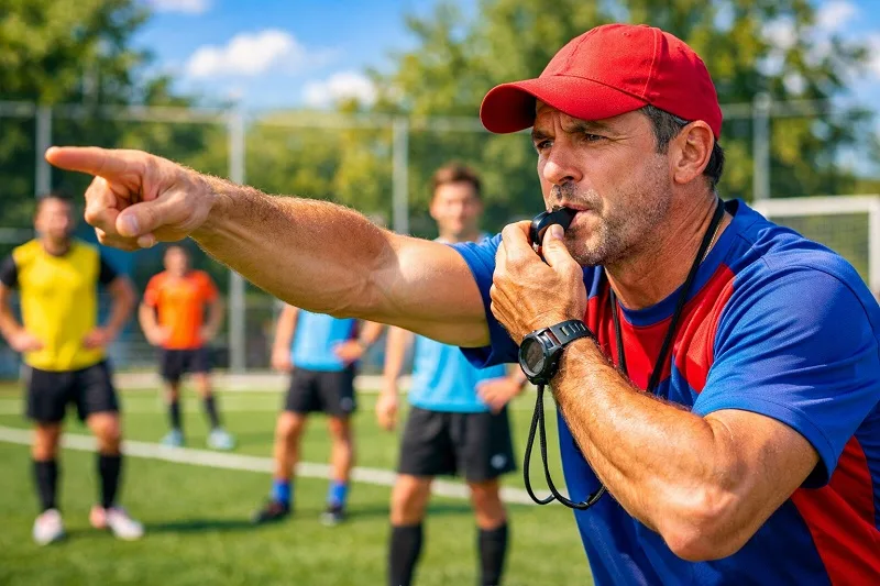 entrenador fútbol amateur