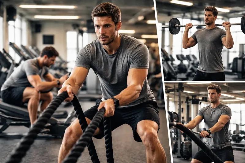 Rutina de gimnasio para mejorar resistencia física