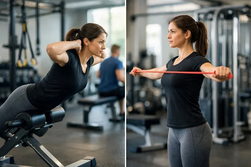 rutina de gimnasio para postura