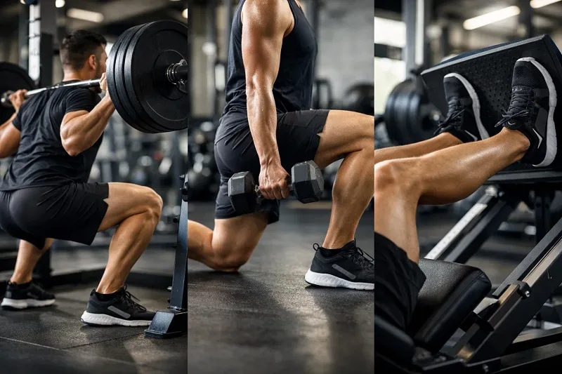 Rutina de gimnasio para fortalecer piernas